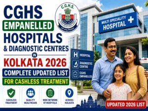 CGHS Empanelled Hospitals and Diagnostic Centres in Kolkata 2026: Complete Updated List for Cashless Treatment
