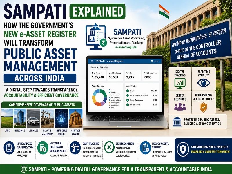 SAMPATI Explained: How the Government’s New e-Asset Register Will Transform Public Asset Management Across India